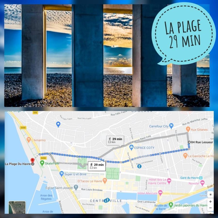 Lpah Halte Weekend Apartment Le Havre Exterior foto